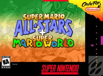 Cover Super Mario All-Stars & Super Mario World for Super Nintendo